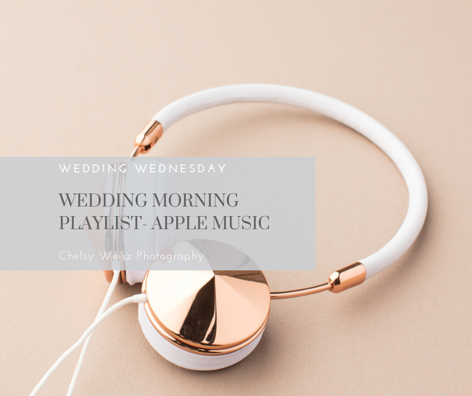 get this apple music playlist for the morning of your wedding!