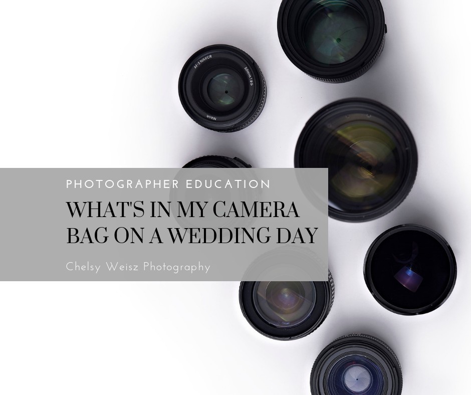 Gear as a professional wedding photographer
