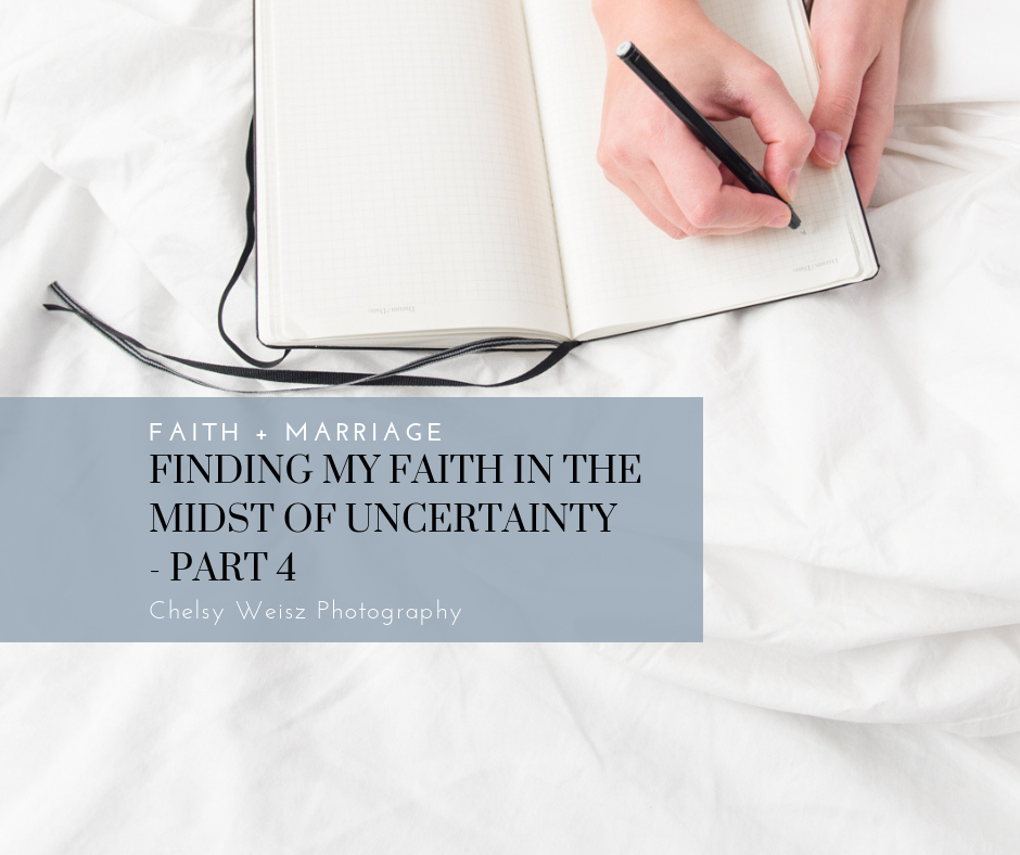 Finding my Faith in the midst of uncertainty