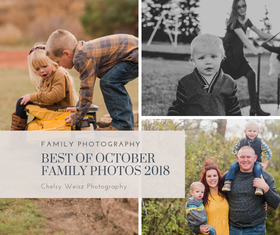 October family photo sessions Minot Williston North Dakota | Chelsy Weisz Photo